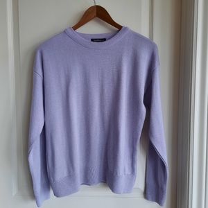 Boohoo Mauve Crew Neck Sweater